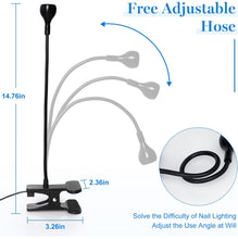 Load image into Gallery viewer, Mini Desk Lamp for Soft Gel Nails
