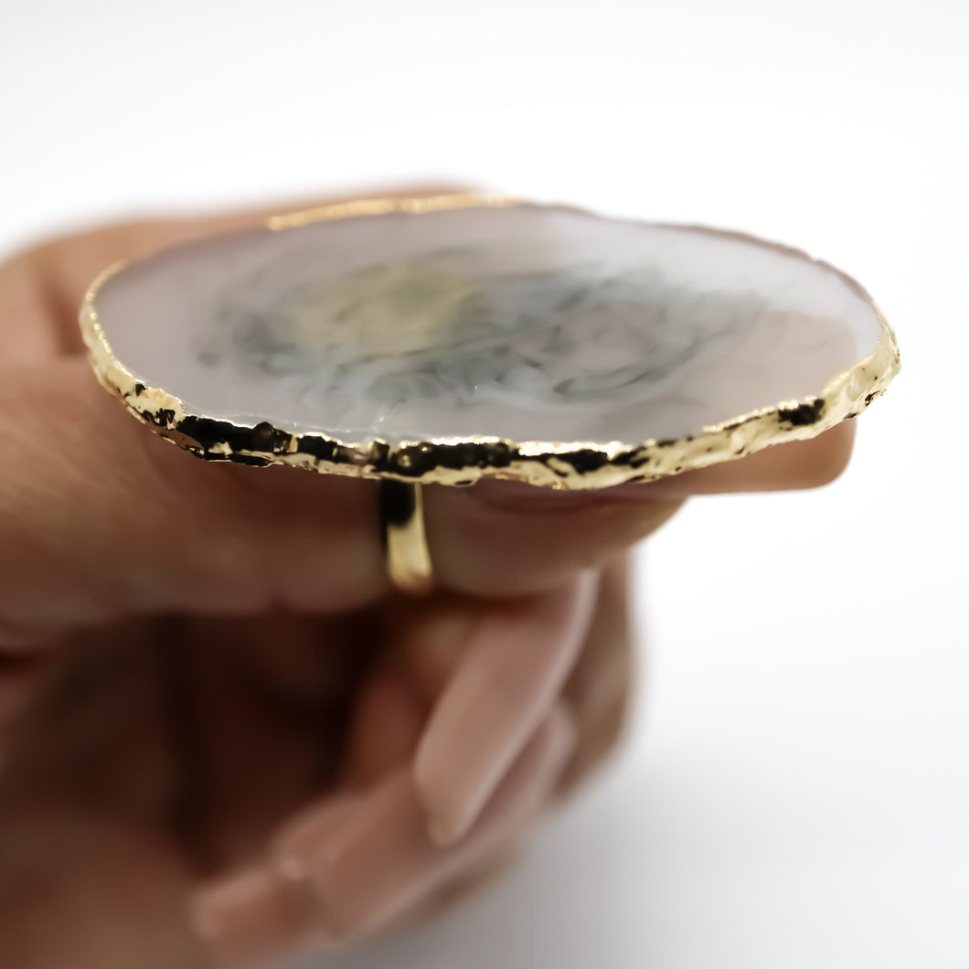 Marble Ring Mini Nail Painting Palette