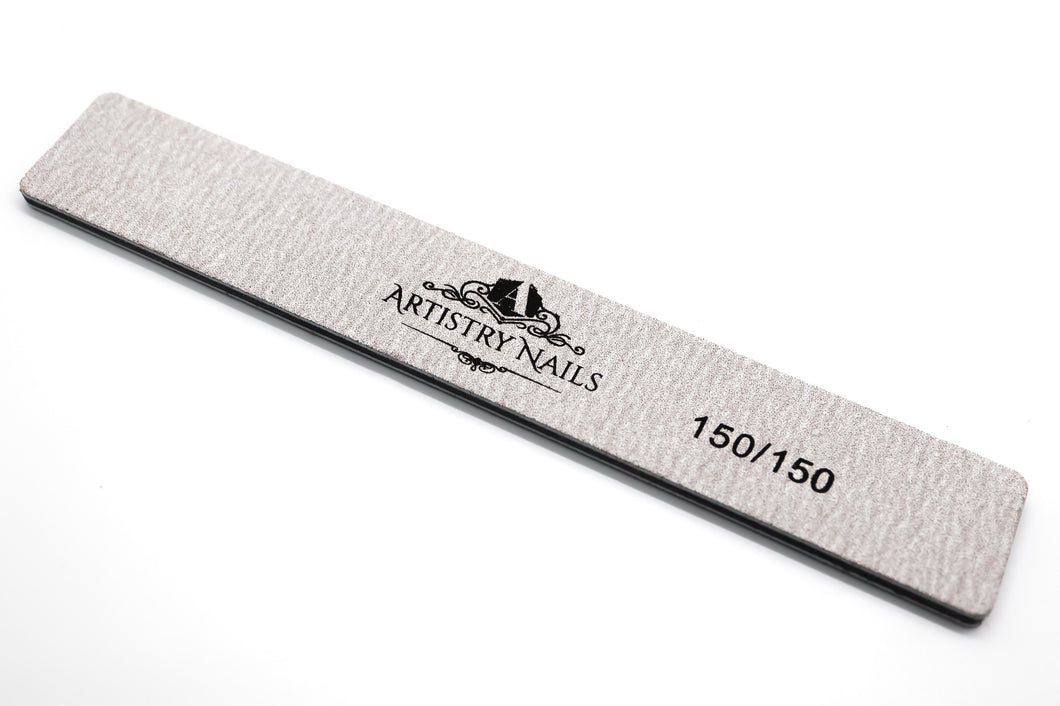 150/150 Grit Zebra Square Nail File