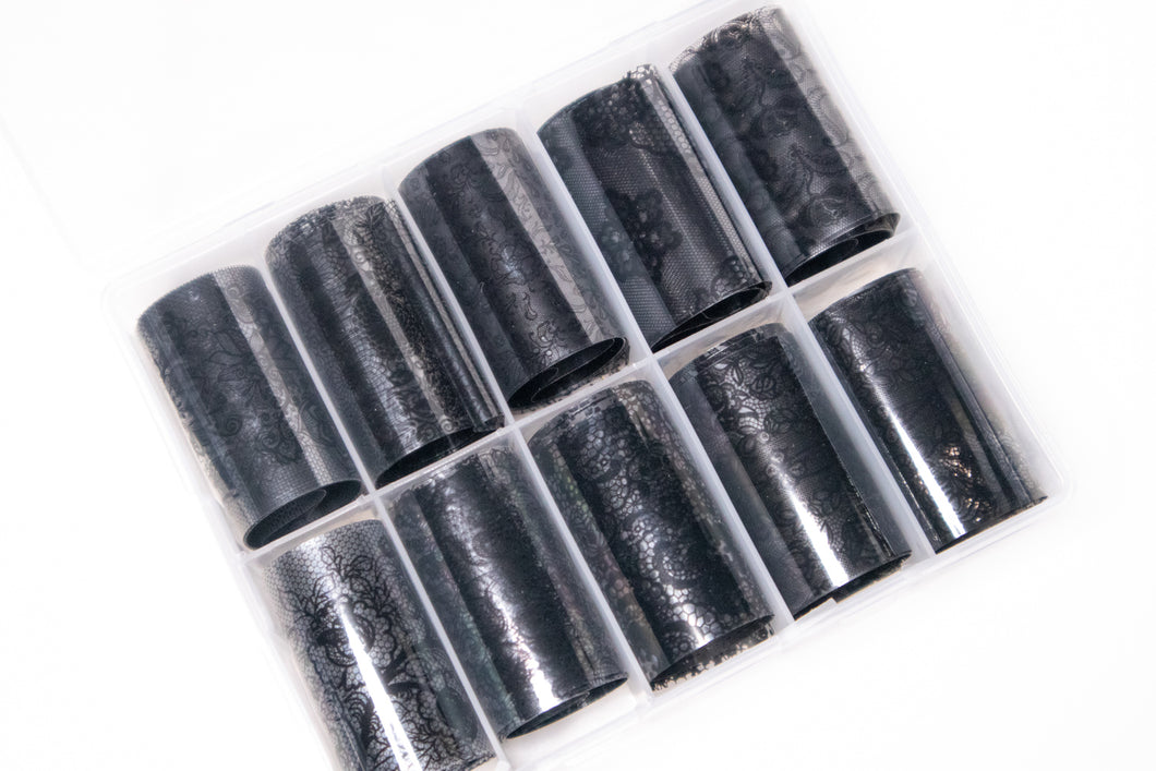 Black Mesh Transfer Foil
