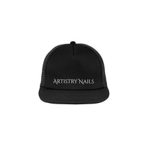 Load image into Gallery viewer, Black Artistry Nails Trucker Hat

