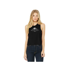 Load image into Gallery viewer, Black Artistry Nails Crop Top
